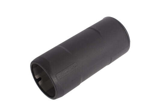 Magpul's black 5.5 inch suppressor cover reduces mirage induced by hot suppressors and increases air flow to help them cool